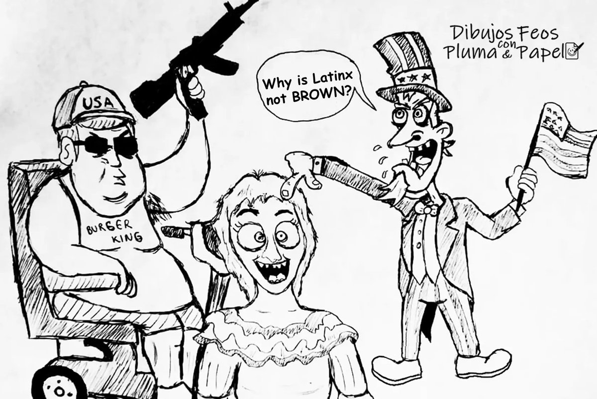 Dibujosmuyfeos's tweet photo. Dejemos a aun lado las diferencias y todos unidos contra los Gr!ng0$ 😆 #ShutUpGringo2022 #ShutUpGringoDraw https://t.co/3p48sBeTaj