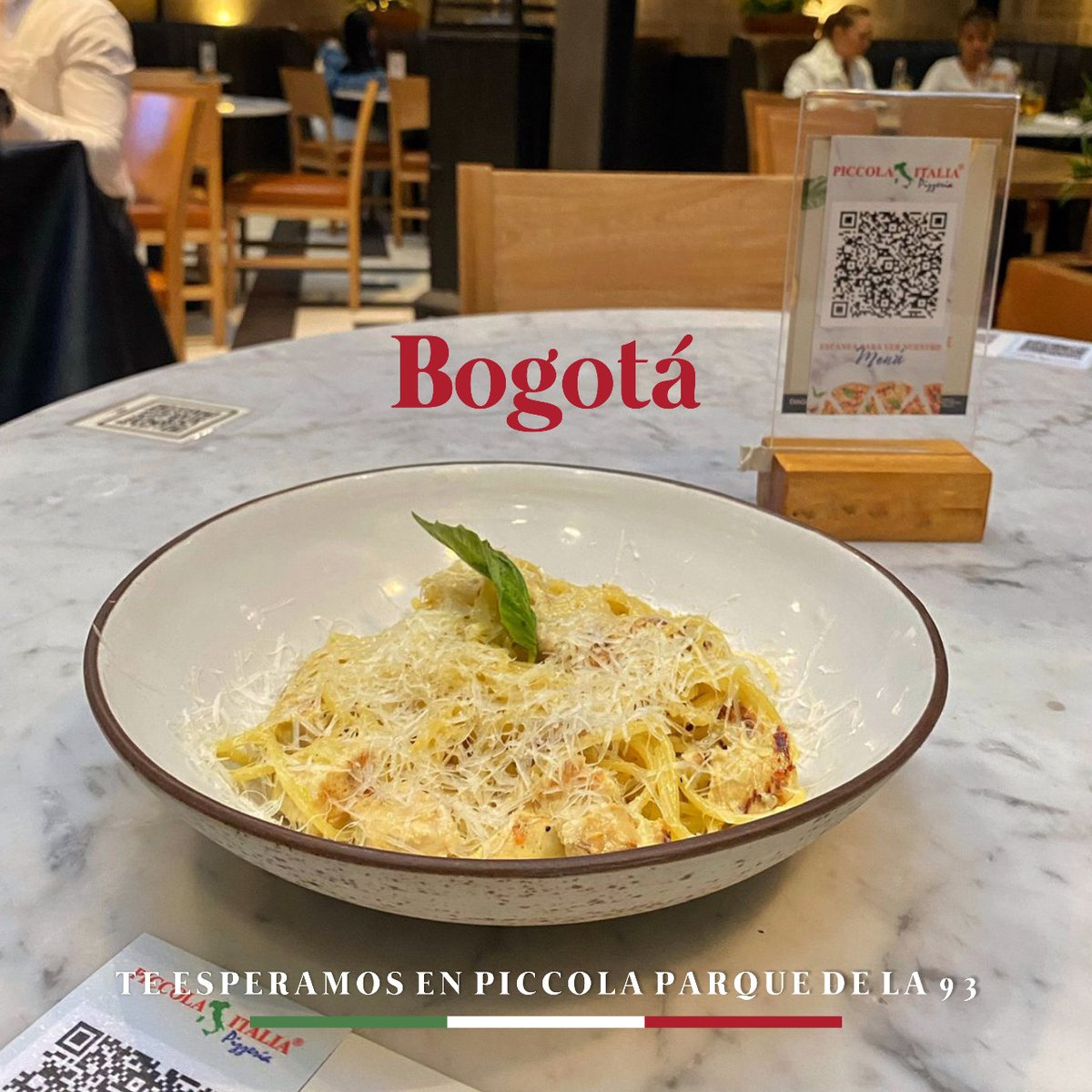 Termina este lunes con nuestra deliciosa pasta en Piccola Italia.