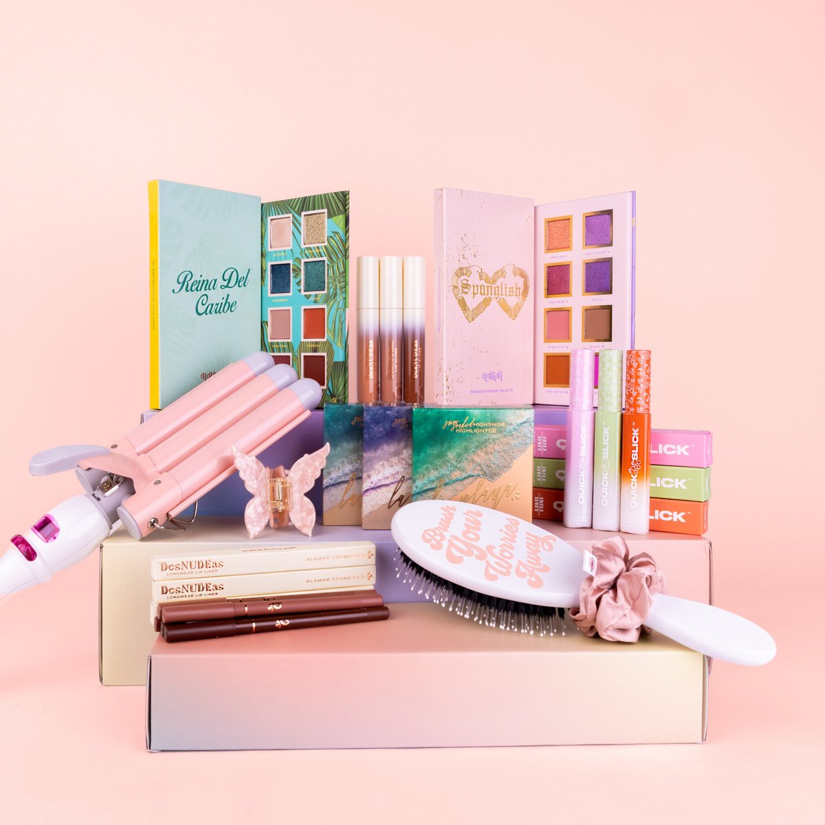 ✨GIVEAWAY!✨
We’ve teamed up with <a href="/AlamarCosmetics/">Alamar Cosmetics</a> to bring you the ultimate hair and makeup giveaway (a $350 value!!!)

Here’s how to enter:
💖Follow @insertnamehere &amp; <a href="/AlamarCosmetics/">Alamar Cosmetics</a>
💖Like + RT
💖Tag 2 besties

Giveaway ends 1/22 at 11:59pm PST. US Only. Good luck!✨