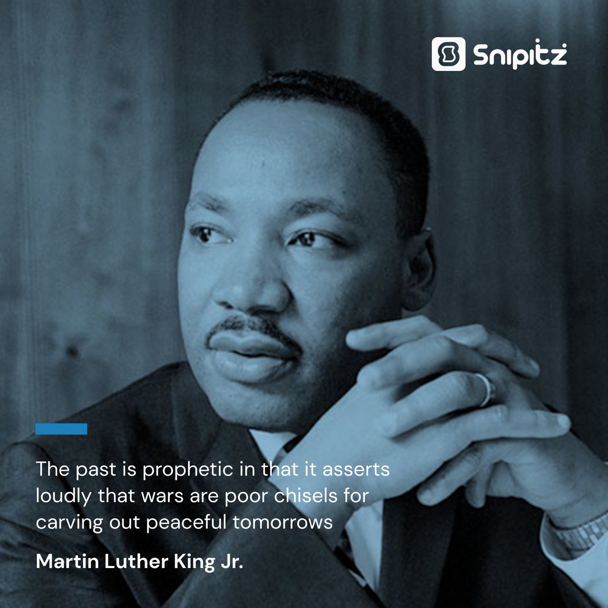 Happy Martin Luther King Jr. day! 
The Snipitz team proudly celebrates Martin Luther King Jr.  Thank you for all you have done and we vow, as future generations, to not let it go to waste. Your sacrifice wasn’t and will never be in vain. 
#mlk #snipitz #mlkday #blacklivesmatter