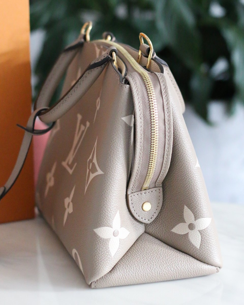 NEW POST: Louis Vuitton Petit Palais Bag in Bicolour Monogram Empriente buff.ly/33GQDQk