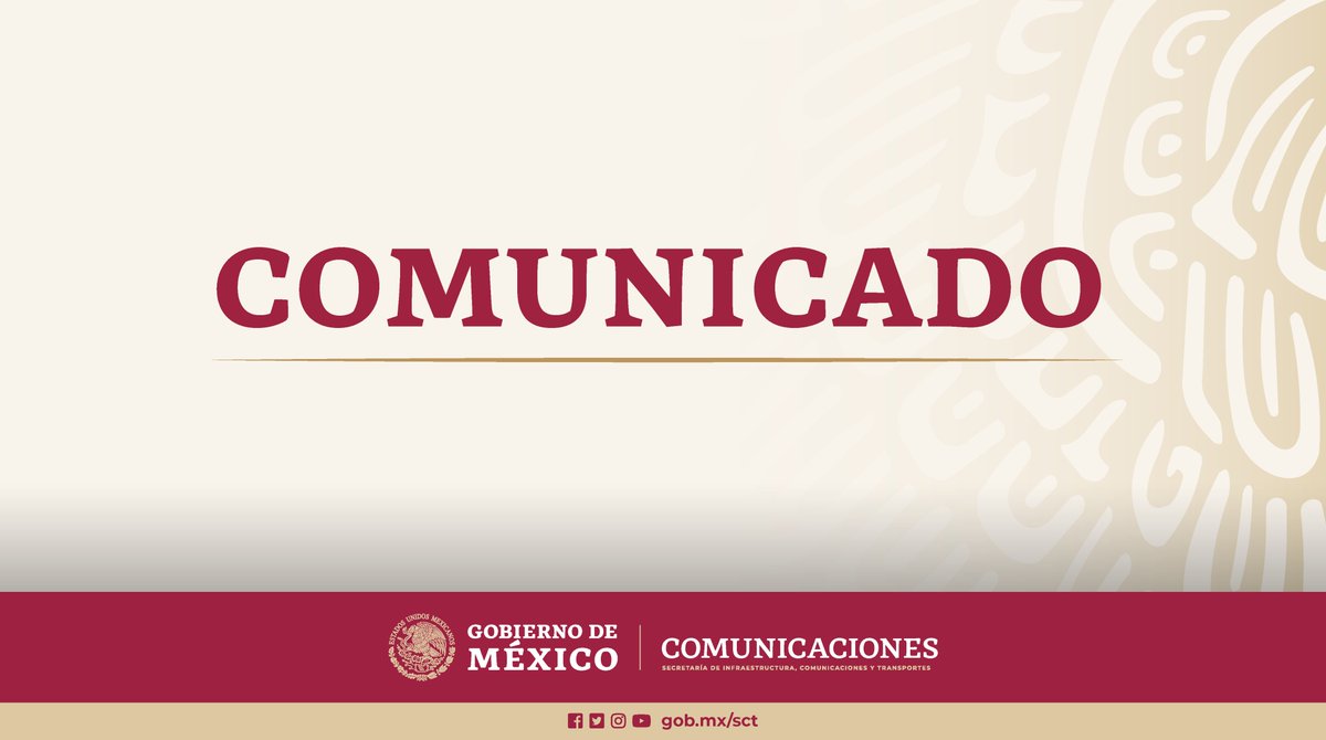 SICTmx's tweet photo. 🔴 #ComunicadoSICT

Este mes iniciará señalamiento en vía de acceso al Aeropuerto Internacional “Felipe Ángeles”.

➡ https://t.co/Sy1vUX2rnE

El suministro y colocación de señalamiento vertical en autopista y red básica en carretera libre se llevará a cabo en 49 días.

1/2 https://t.co/LLALrUpxBG