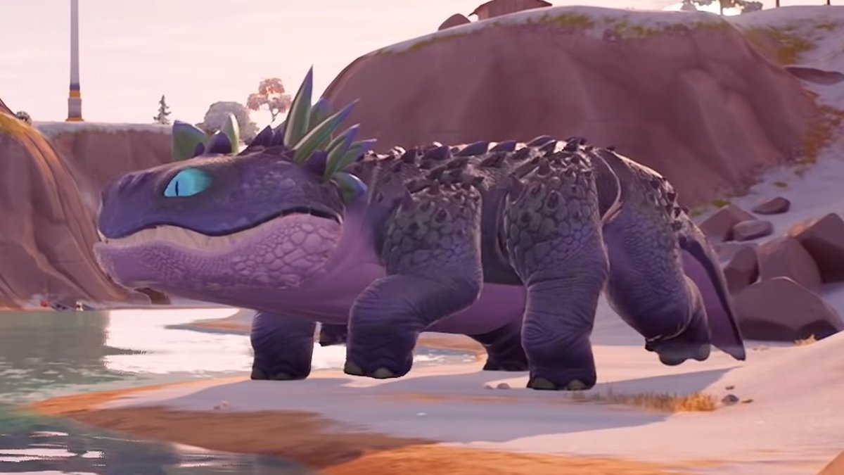 HYPEX's tweet photo. What to expect from tonight's update:

- Cover Canyon POI &amp; Possible IO Boss with Mythic SMG
- Tilted Towers &amp; Snow Stage 6
- Butter Cake rideable animal &amp; Butter Berry shield fruit
- Haven NPC that sells Butter Berry
- Foundation's Glider &amp; Pickaxe edit style
- Grenade Launchers https://t.co/OscsgVlI7T