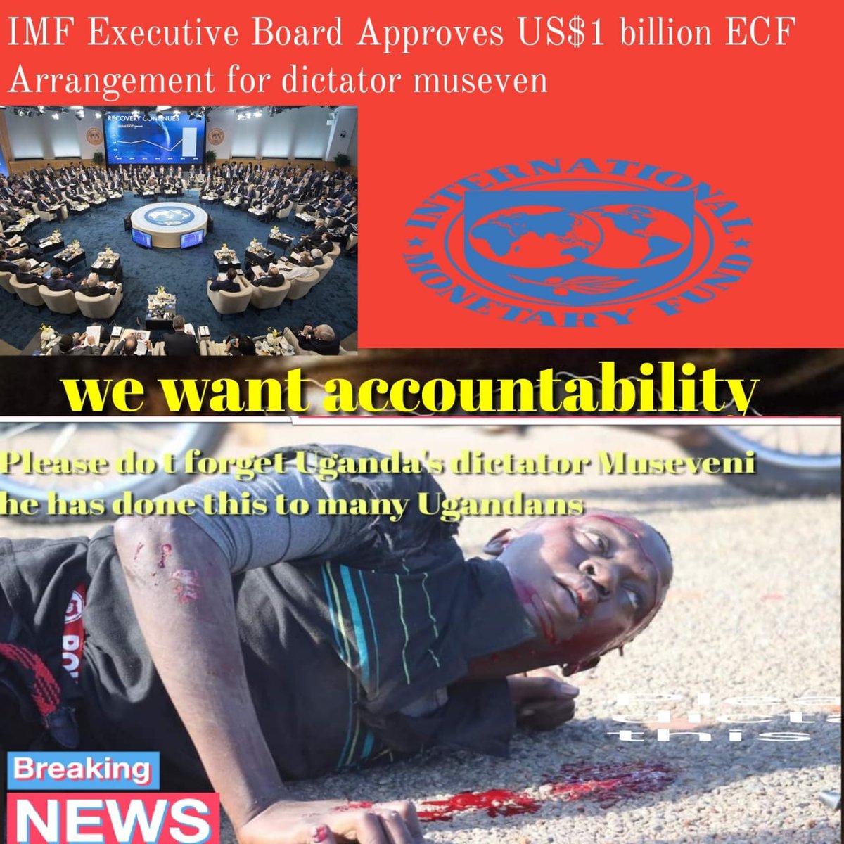 SarahWaBobi6's tweet photo. @StateDept Ugandans are victims of @KagutaMuseveni's violence.
Surprisingly his atrocities &amp; crimes against humanity are funded by @GOVUK, which still has both political &amp; economic lust for Uganda!
WHY DO YOU CHOOSE BUSINESS OVER OUR LIVES?
#Article3UG
#RiseupUg
#WeAreRemovingADictator https://t.co/4y0oiGSdBp