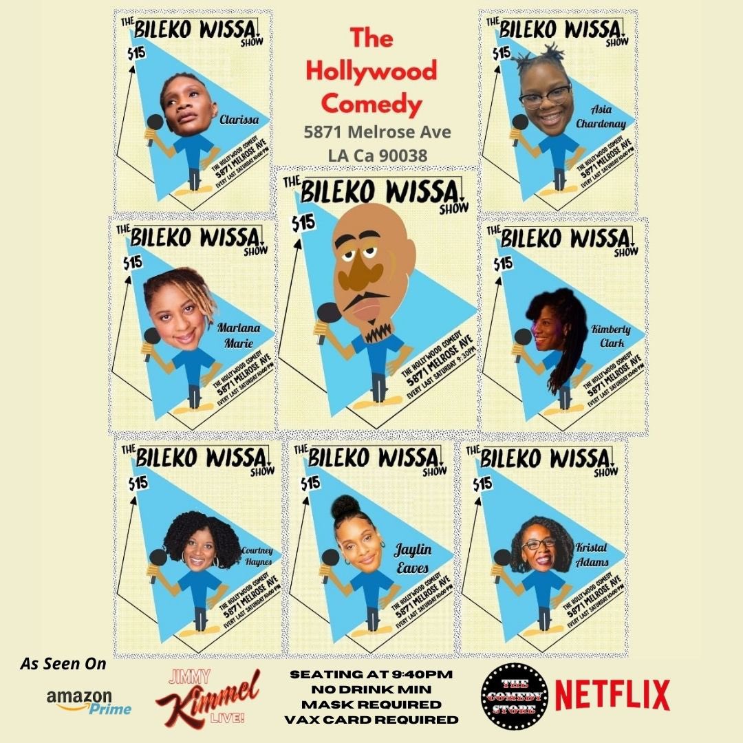 THCMelrose's tweet photo. Saturday January 29th at 10pm come see some hilarious Comedians on “The Bileko Wissa Show” @TheLABlog @CandyLosAngeles @LApicks @lacmagazine @LAist https://t.co/TB5mycpPj1