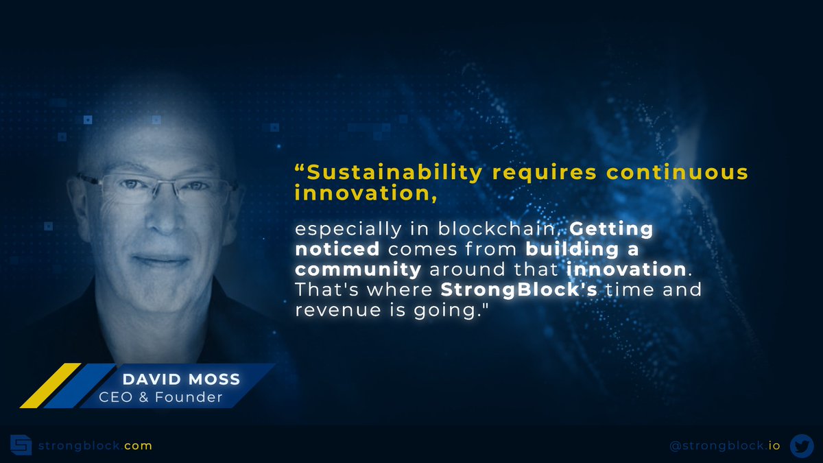 Strongblock_io's tweet image. Here's a quote from our CEO and Founder @WithoutTheRope regarding $STRONG sustainability 💪

Check it out, #NodeArmy 👇