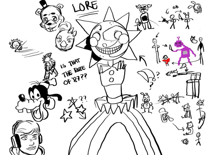 Explaining the fnaf lore to @gnfluvr69 #fnafsecuritybreach #fnafsb #lore #fnaflore 