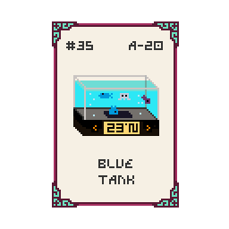 pixtopdev's tweet photo. Greed Metro #NFT Card Design:

Card #35 - Blue Tank: A tank showing fishes from different sea areas according to geographic coordinates set in the front panel.

More #nftart design will be revealed as time goes. Lets greeeeed #NFTartist, #nftcollector and #NFTCommmunity ! https://t.co/udBDl6TgdG