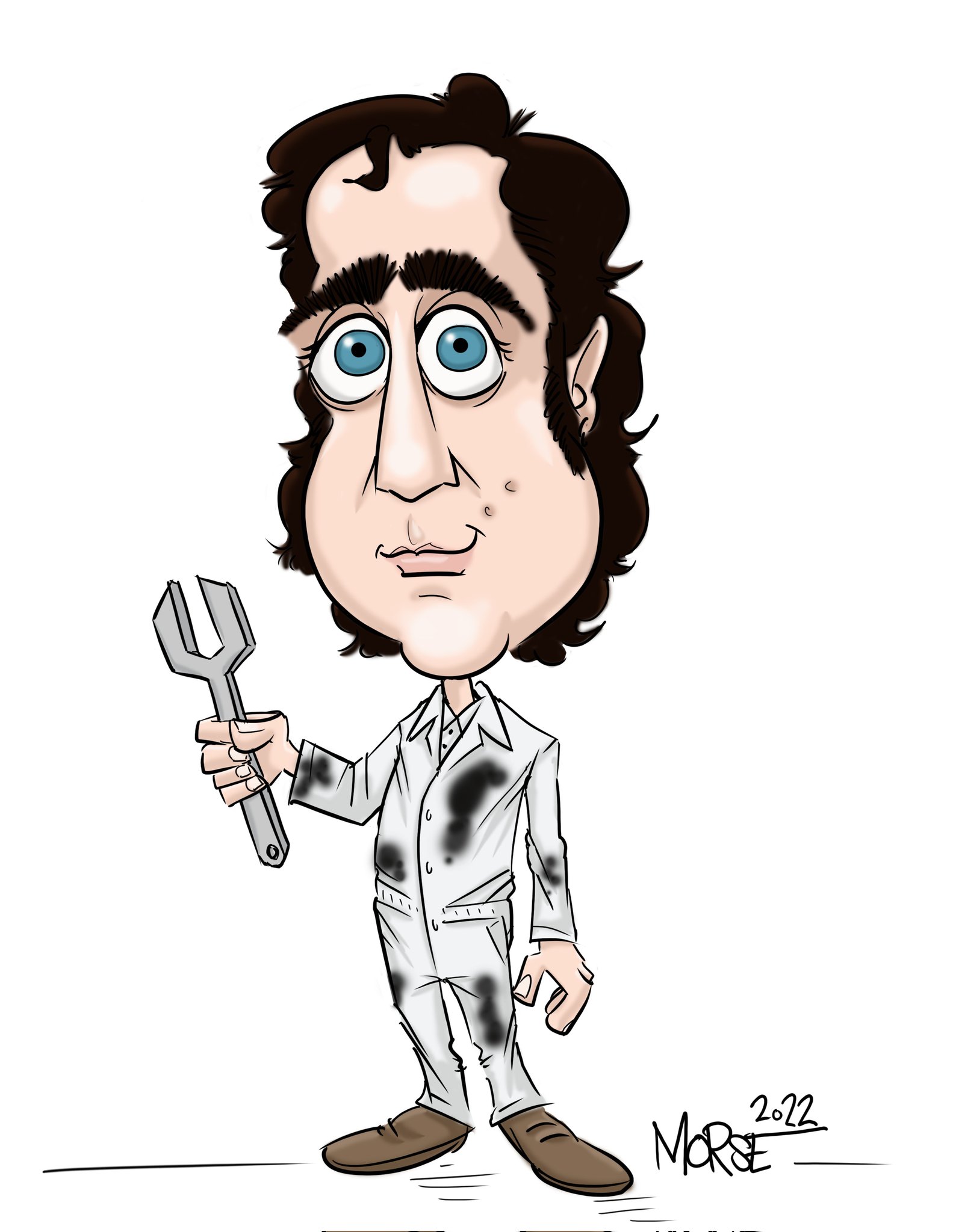 Happy Birthday to Andy Kaufman! Want a caricature? Message me! Tenk you veddy much  