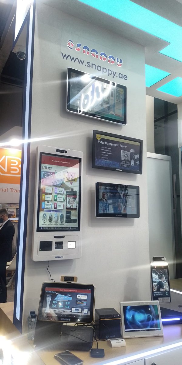 snappyqms's tweet photo. Great atmosphere on the opening day of @IntersecExpo, with a large number of visitors following all safety measures and eager to talk business.
Pay us a visit at stand S1-H10 and we'll show you all our new systems.
#Intersec #intersecexpo #Dubai #Intersec2022 #QMS #Visitorlogbook https://t.co/aBDTsdDrwC