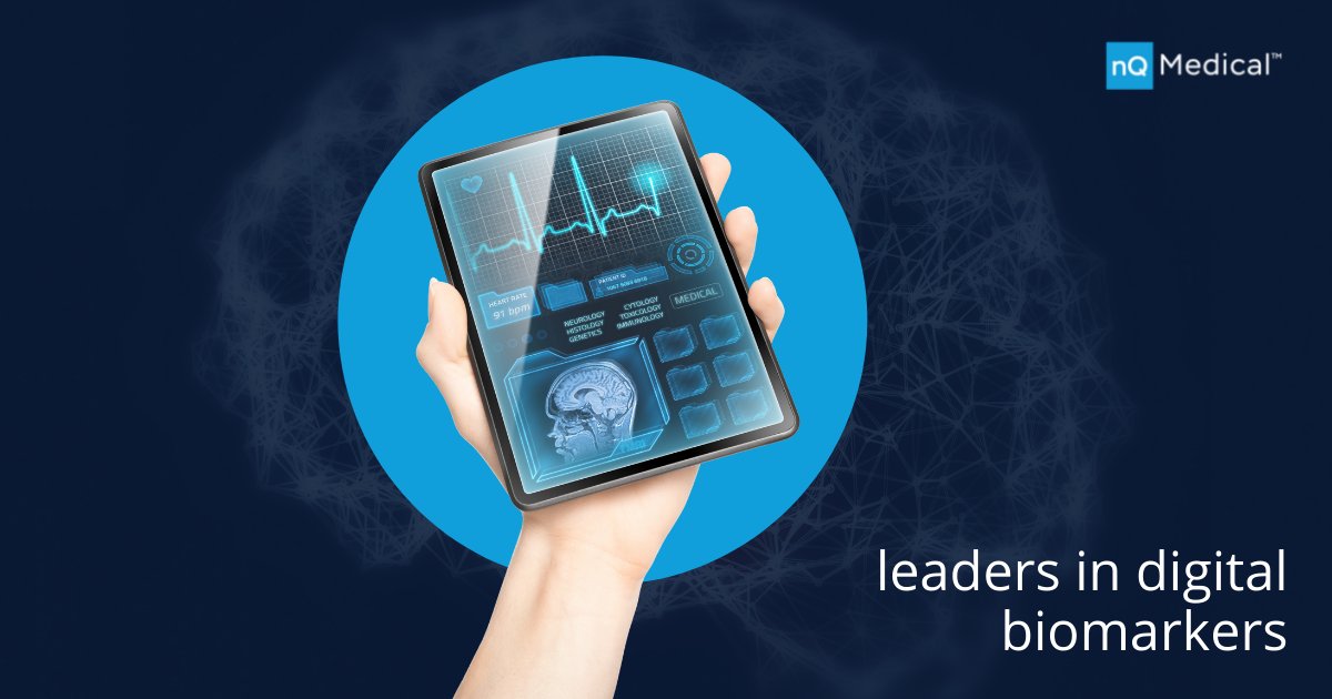 Learn how nQ Medical is becoming a leader in digital biomarkers discovery and development at nq-medical.com. #digitalbiomarkers #medtech