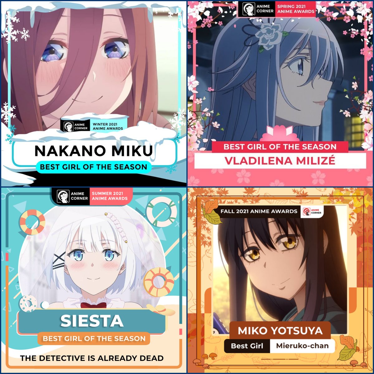 Anime 2021: Who Are This Year's Best Girls?