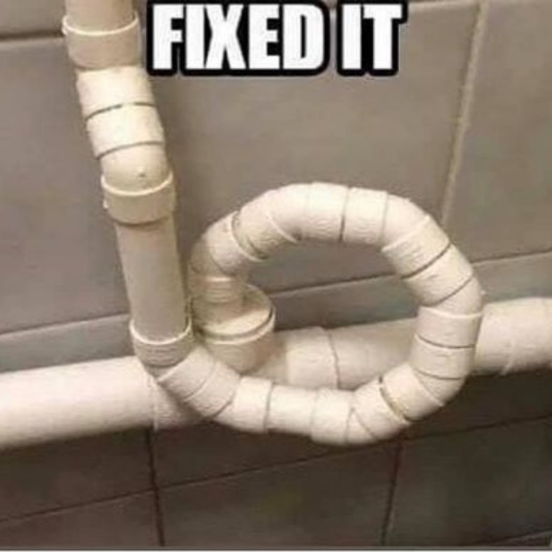 You can expect a higher level of quality from our team! #plumberhumor #plumbermemes