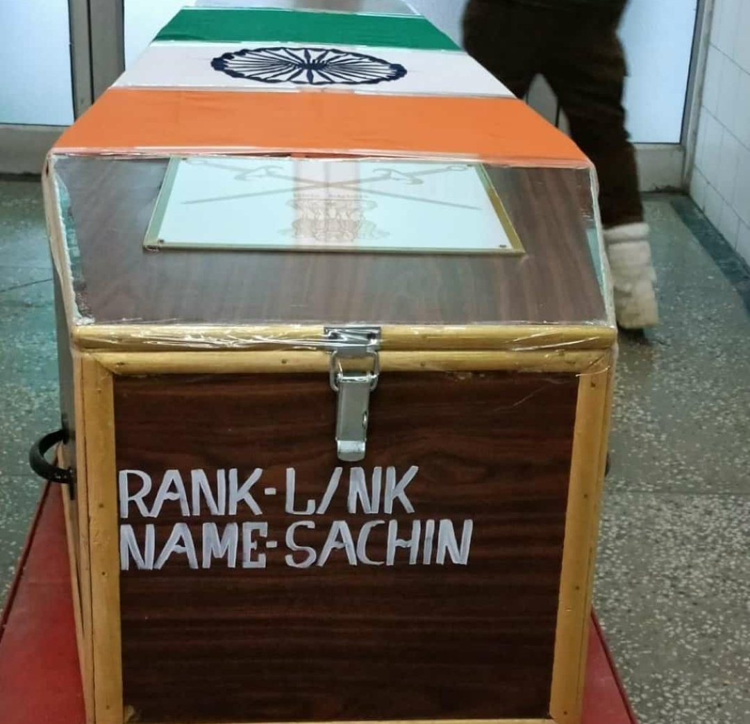 We Lost Another Braveheart yesterday in Line of Duty...
RIP L/NK Sachin.