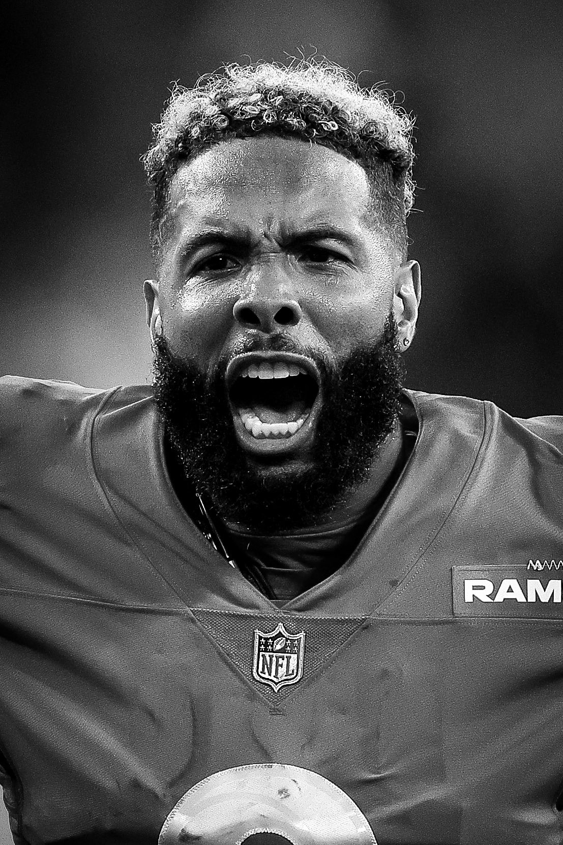 SPORTS in black and white on X Odell Beckham Jr. Los Angeles Rams. Odell AZvsLAR https t ZPthtN7md4 X