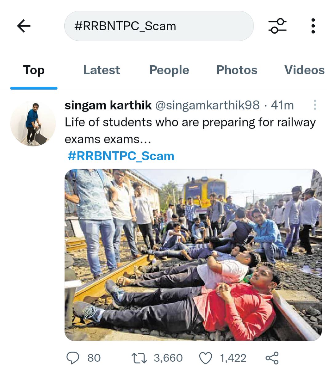 AlokKum25767552's tweet photo. #RRBNTPC_1student_1result https://t.co/Q4QTRqzruT