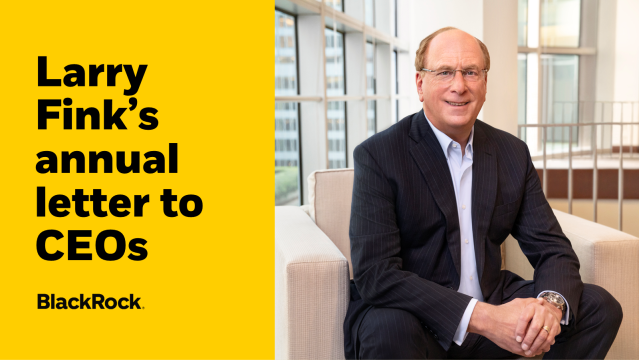Graciela_B's tweet photo. Our CEO Larry Fink released his annual letter, which highlights themes that are vital for companies to create long-term value for clients. Read more. #OneBlackRock https://t.co/aRV4cVuOFg https://t.co/QuSLCuXCcq