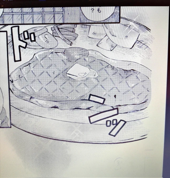 描きながら食べたくなるなぁ... 