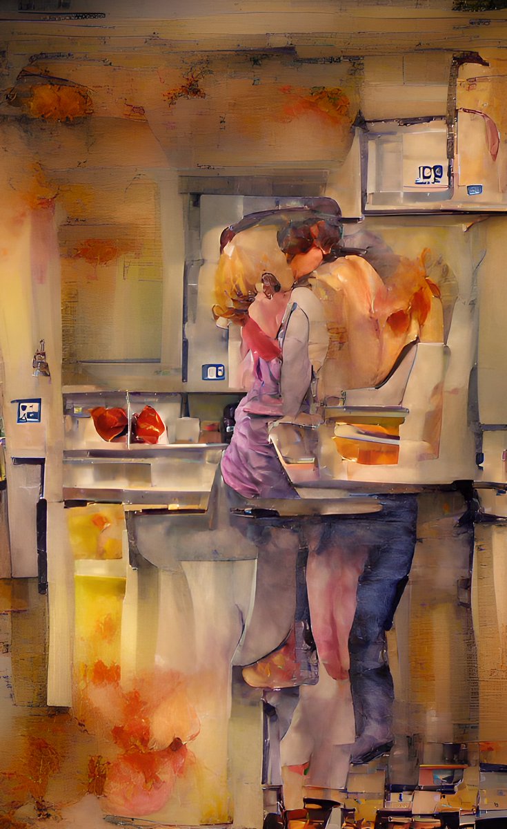 kiss in the kitchen like its a dance hall - harry styles