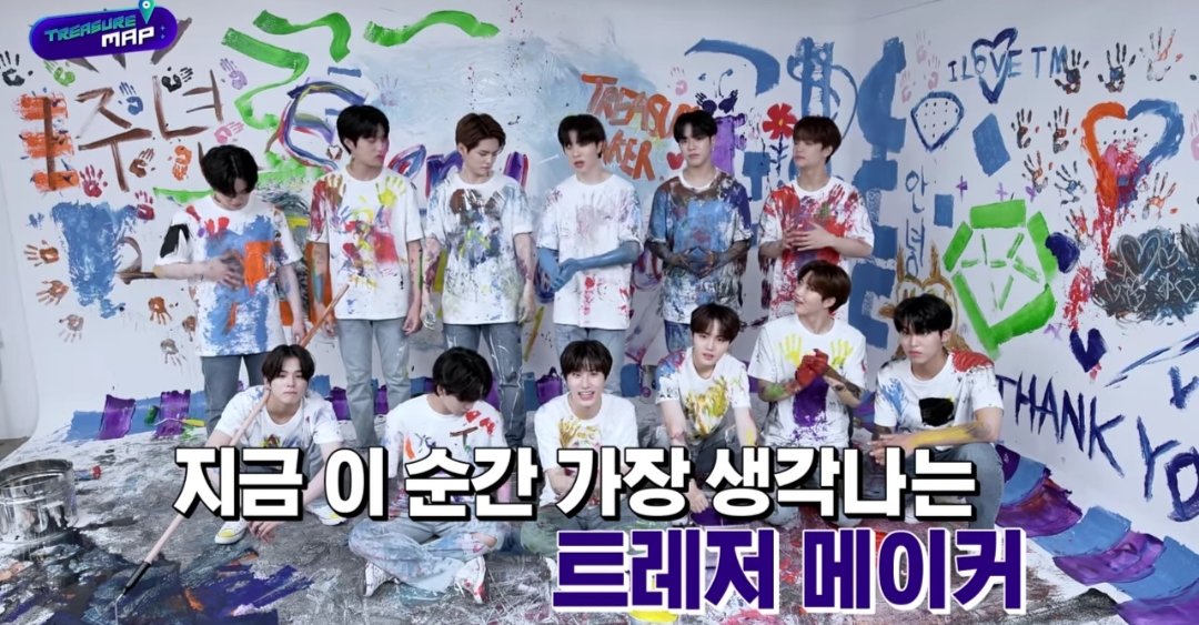 onlyTreasureTXT's tweet photo. TXT TREASURE+🎨🖌️= chaos

before                                      after https://t.co/RV3VHAmWPG