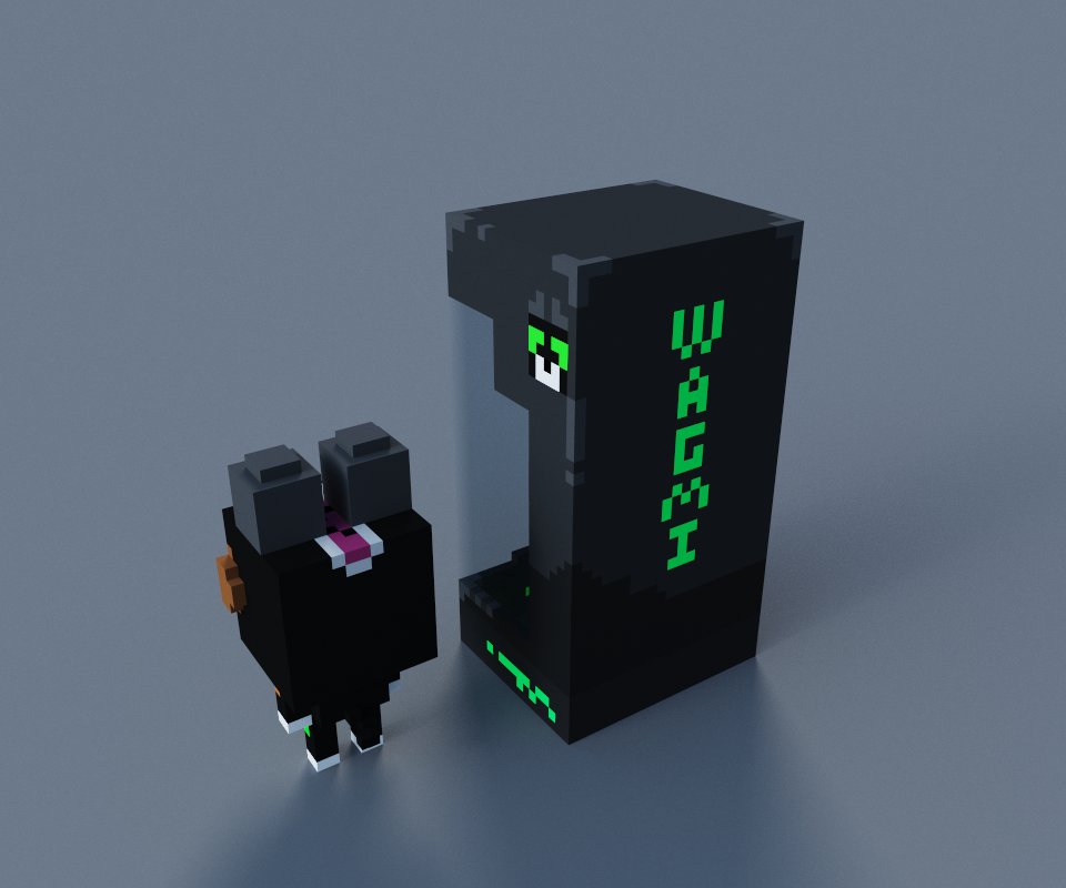 nudawatt's tweet photo. I made something very new to me for @MutantShibaClub it's my first time making a voxel and I decided to make an MSC inspired voxel toy😃

I hope you guys like it💚@LordSlabs @Monkey_Townft 

#MSC #MutantShibaClub #MSCGANG https://t.co/nZWOsR35S0