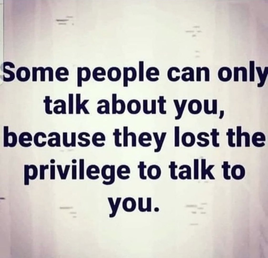 TLGlobally's tweet photo. Some people can only talk about you, because they lost the privilege to talk to you. 🗣 https://t.co/dpQ90mYnbj