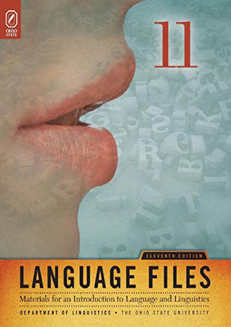 (PDF) Language Files: Materials for an Introduction to Language and ...