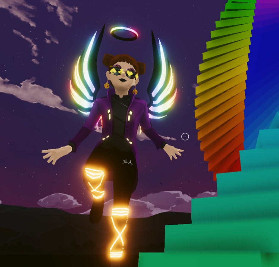 I LOVE my new wings from <a href="/MetaAnomalous/">AnomalousLTD.eth</a>! Who wants to go flying?