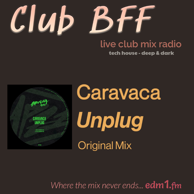 bff_edm1's tweet photo. Dark &amp; seductive

Caravaca - Unplug
[Original Mix]

Aparenzza Music 

#TechHouse
#WhereTheMixNeverEnds

Deep &amp; dark tech house - in an never-ending DJ club mix. 

Listen now...it's free 👇👇