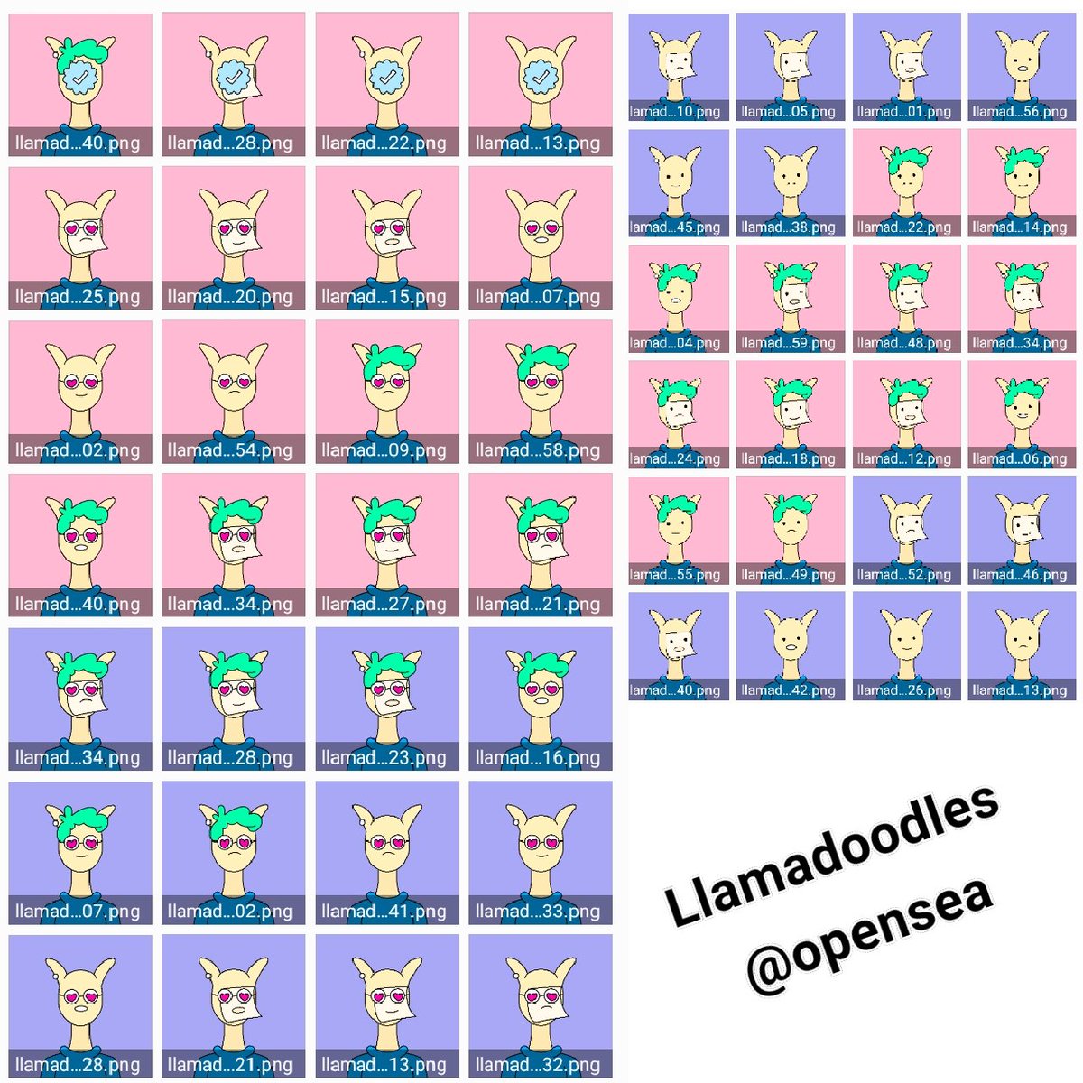 Hznft1's tweet photo. Llama new listing.
Floorprice 0.002eth(polygon).
1/1edition.
https://t.co/v3asLGQq9f on @opensea

#llamadoodles #llama #opensea #openseanft #NFTCommunity
#nftcollectors #NFT https://t.co/DT97P99rMR