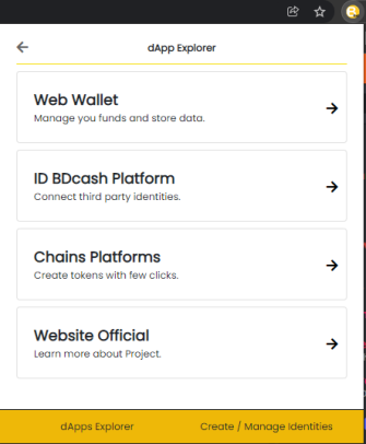 BdcashProtocol's tweet photo. Our goals being achieved, our wallet extension is ready, with it you can connect to our Dapps with one click, released very soon.πͺ
#bdcash #EcoSystem #dapps #tokenization #NFTs #Metaverse https://t.co/k0kulEmJXD