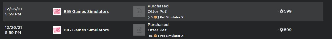 DomesticYt's tweet photo. @BuildIntoGames please refund my robux that i spent for my 7 otters and i no longer have them https://t.co/DqA5XmB7kx