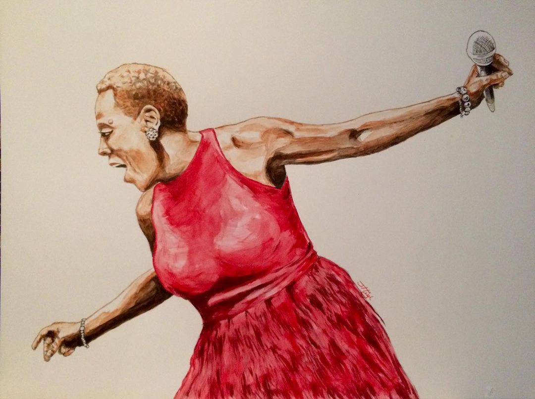sharonjones's tweet photo. mazing fan art by @jhighart to kick off your week. Thank you for sharing! https://t.co/KYrDzRiIyv