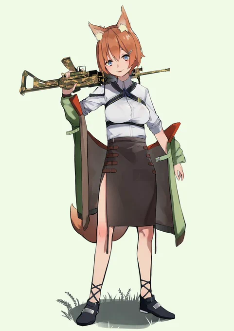 ケモミミ描いた!
#イラスト 