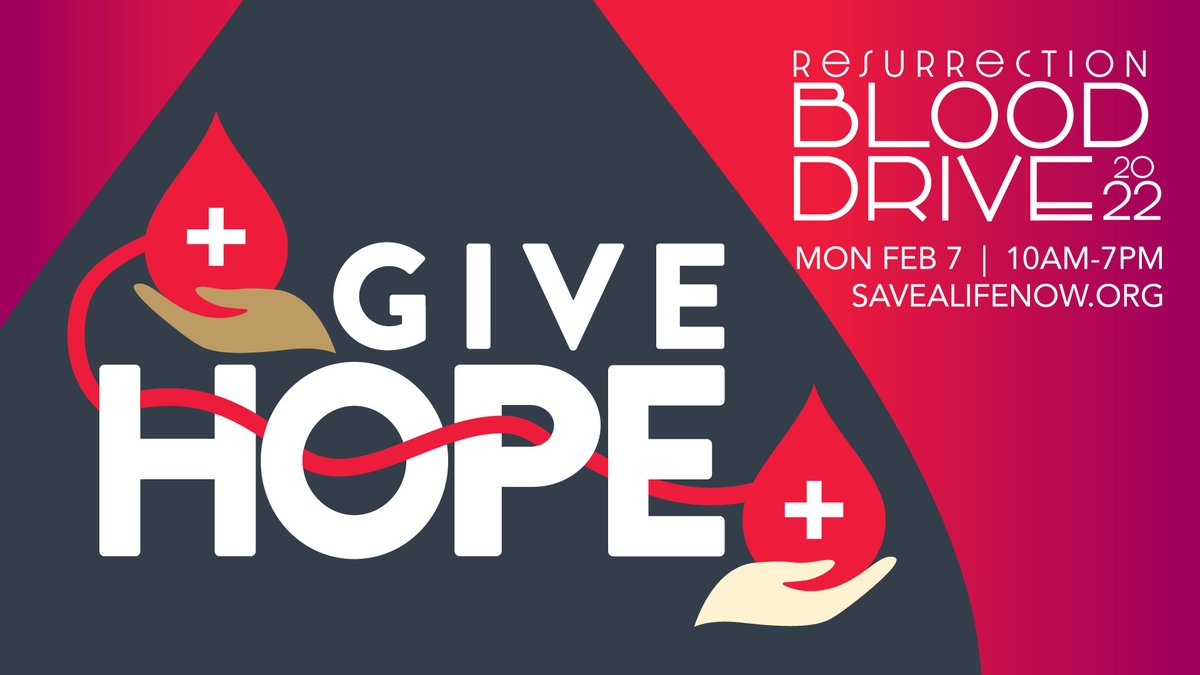RezWest's tweet photo. There's currently a blood shortage so we need your help! Give blood. Save a Life. Mon Feb 7 10am-7pm at RezWest. Sign up at https://t.co/QdH83h9EdO https://t.co/Qf9sTI1cMZ