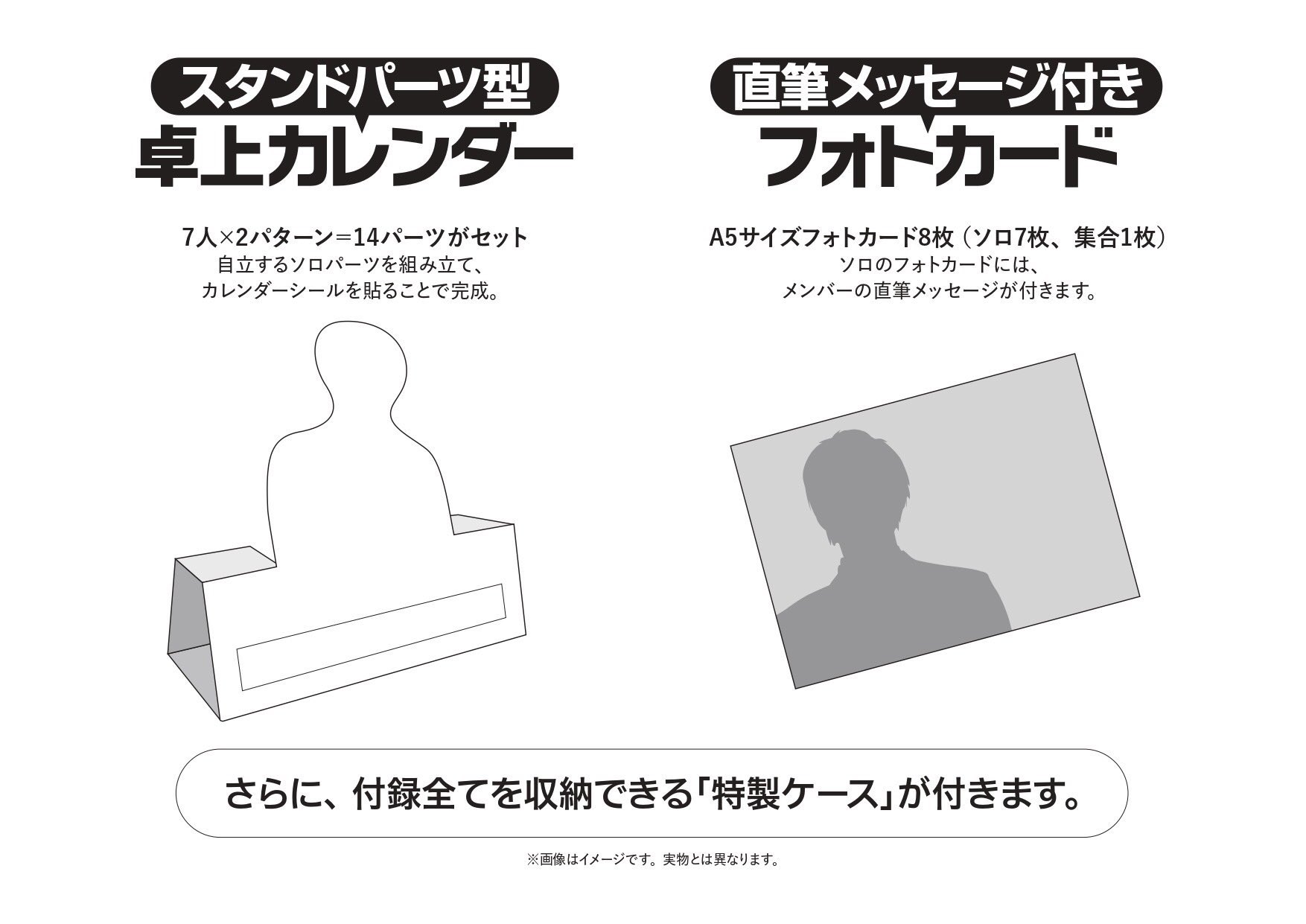 高橋恭平 なにわ男子 カレンダー 2022 スタンドパーツ フォトカード