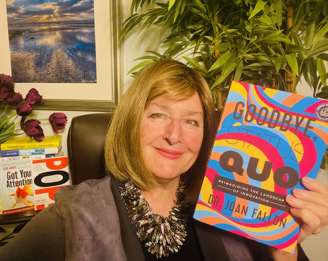 SamHornIntrigue's tweet photo. Looking for a value-packed #book on #innovation #disruption #thougtleadership? Dr. Joan Fallon @CuremarkCEO has written a brilliant book using examples from business, medicine, philosophy and BASEBALL to change the world - for good. Read it and reap. https://t.co/Tx9r3ZhRdy https://t.co/8td1pDYbfC