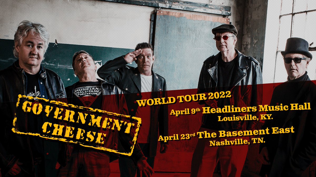 It's true! The Cheese is back with a new album coming out called LOVE and a two date Would Tour! Don't miss these shows and your chance to get a 2022 signed oven mitt. Tickets are on sale now!