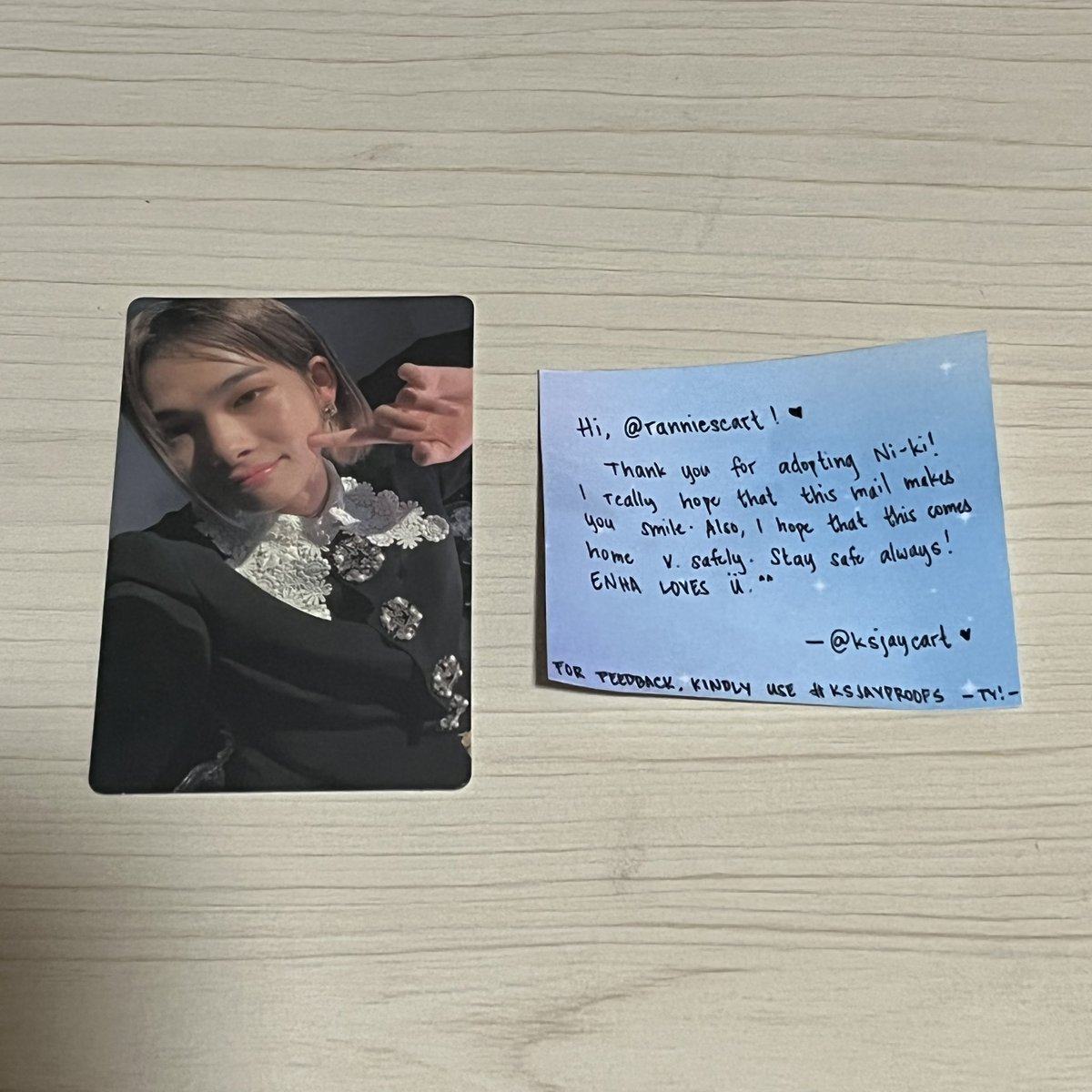 rainniescart's tweet photo. π #rainniebuys ( #ksjayproofs )
my ni-ki scylla ess arrived ! thank u sm @ksjaycart for letting me adopt him >_< he arrived safely & fast as well ! till our next transaction hehe :> https://t.co/XuXmEr25K3
