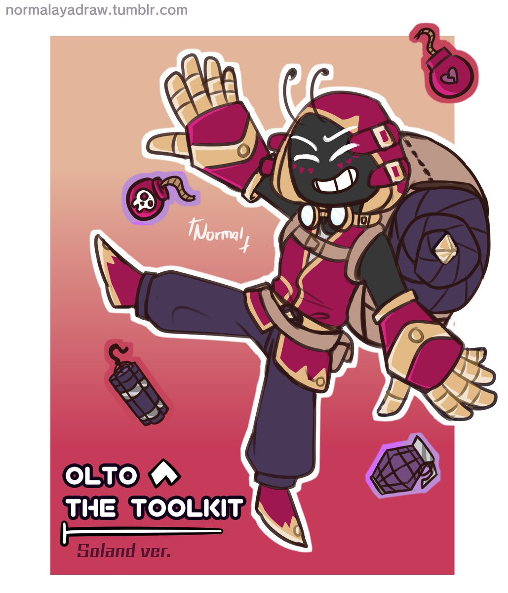 Normalayasstuff's tweet photo. Here comes my gurl~
My self-insert OC, MV!Toolkit (Olto) for #magusverse world! She's a mechanic trainee -v-
I have my reason why she's in 2 costumes and not one :D
MV belongs to @xF3Ax, thx for helping me with her design, senseii XD https://t.co/LwuInLy8jR