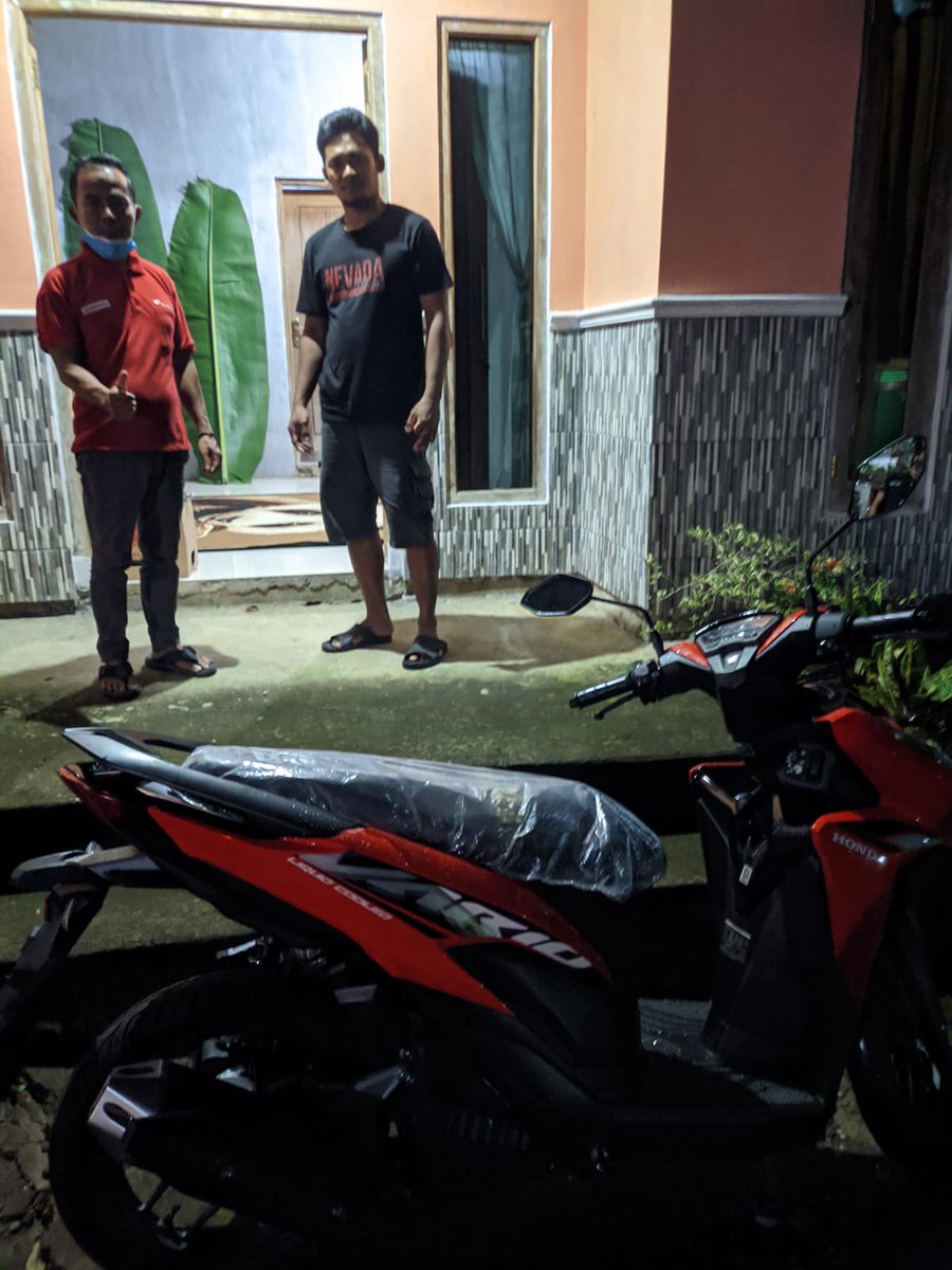 Terimakasih pak mualik atas pembelian honda vario 125 cbs nua semoga berkah nggih pak