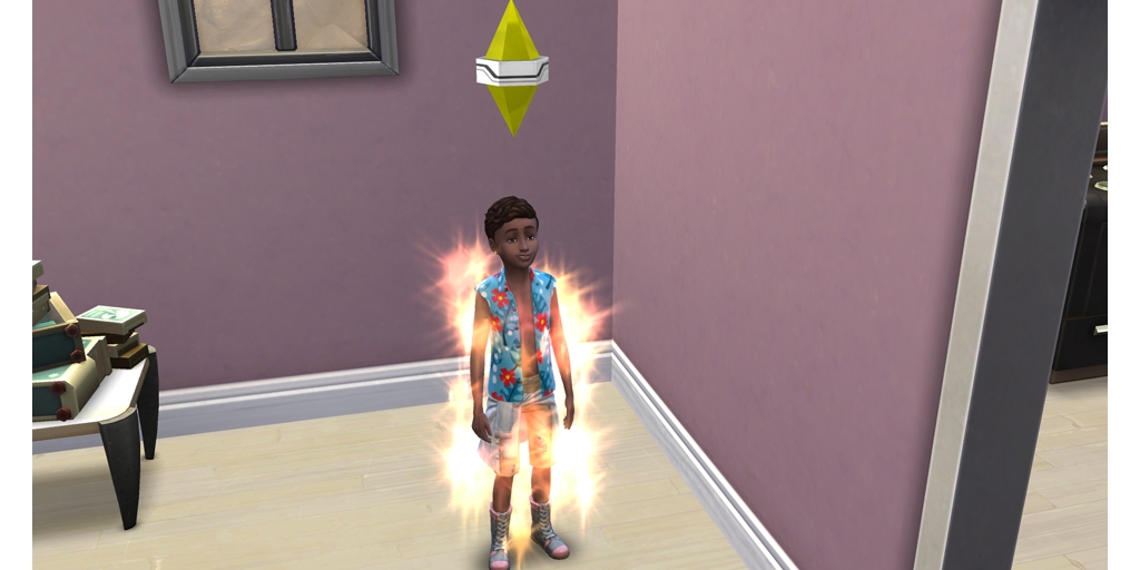 Rmntcsweetangel's tweet photo. Niko becomes an artistic slob. But isn't he cute, time for makeovers #drifterchallenge #house001 #AlienChild #TheSims4 https://t.co/cH4xhG2bSv