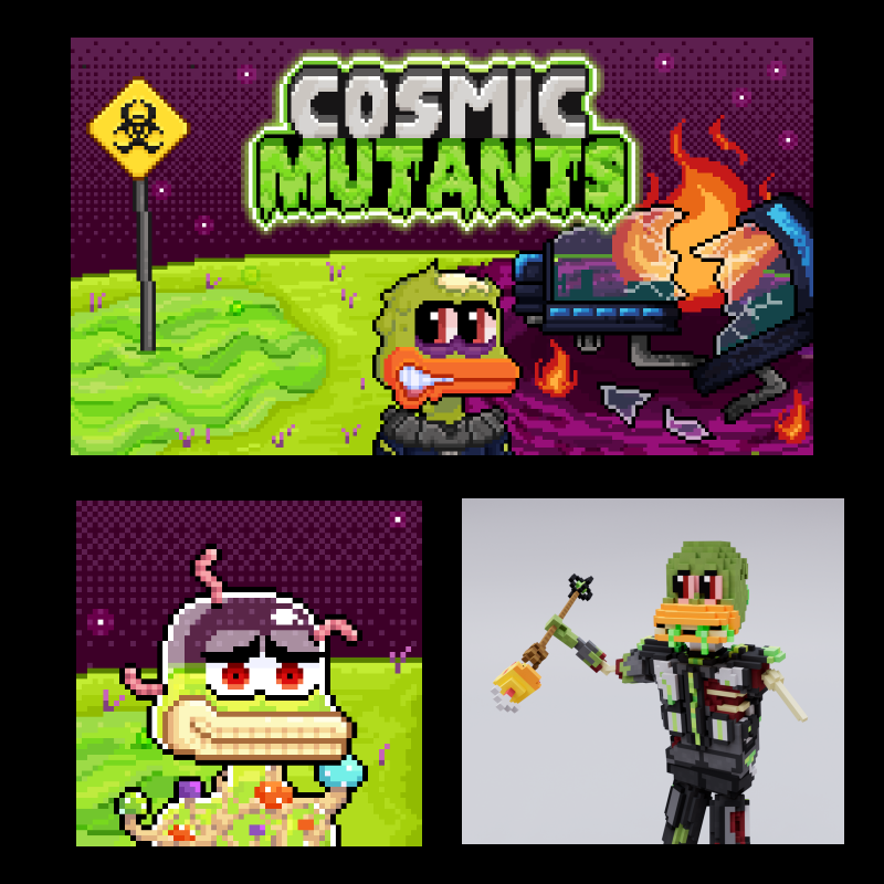 CosmicLabsNFT's tweet photo. 🎉 (X3) WL GIVEAWAY For our upcoming Mutant Collection.

1K Limited supply and grants you access to a free Future Mutant Voxel

Launch this weekend

1⃣Follow @CosmicLabsNFT

2⃣Like + Retweet this post

3⃣Tag 3 Friends Below

Winners picked in 24hrs https://t.co/lQZFfv8gxg