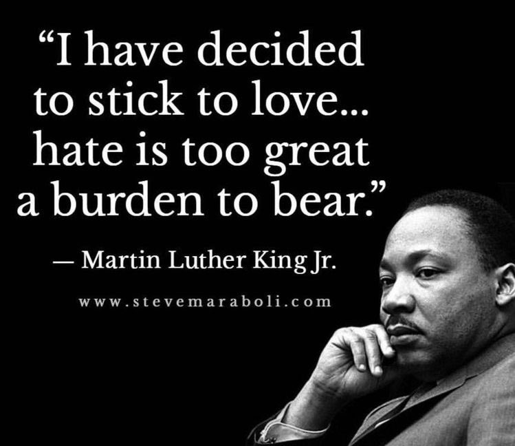 Happy Martin Luther King, Jr. Day! Great words to live by!