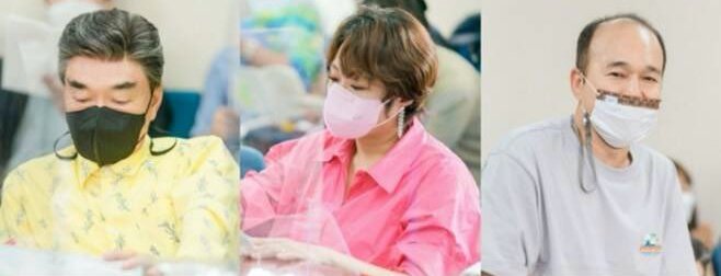 kdramatreats's tweet image. SBS romcom drama #ABusinessProposal starring #AhnHyoSeop #KimSeJeong #SeolInAh and #KimMinKyu releases scriptreading photos 💛