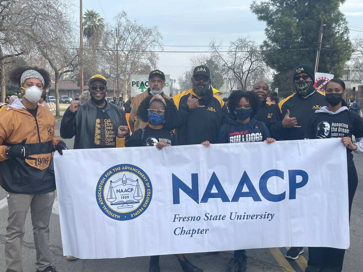 Fresno State NAACP tweet media