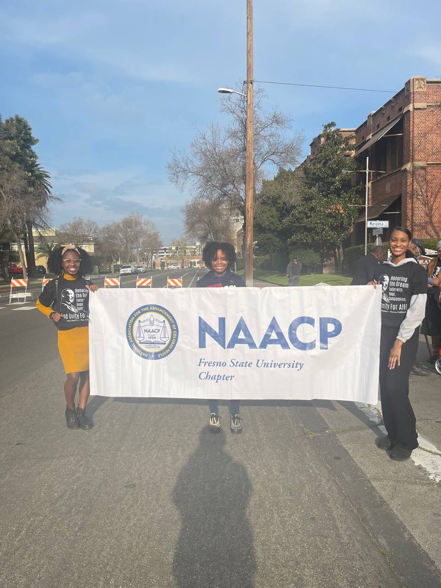 Fresno State NAACP tweet media