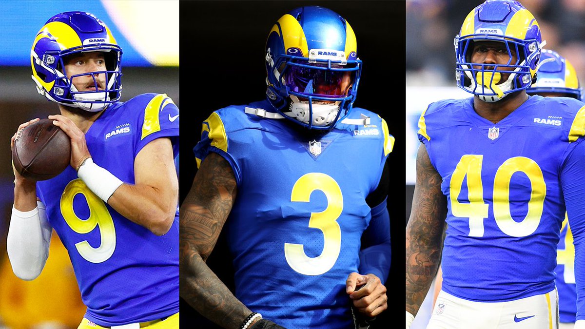 If we'd told you one year ago that next year in the playoffs the Rams would have: 

• Matt Stafford throwing a TD 
• Odell Beckham catching a TD 
• Von Miller getting a sack 

...well, you would've been surprised.
