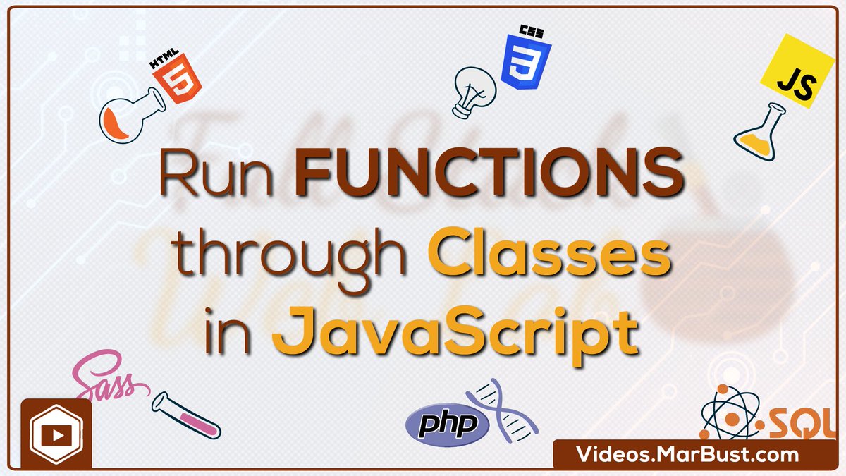 After a long time, we're back with more videos of #FullStackWebDeveloper, You'll learn about Run functions through Classes in JS