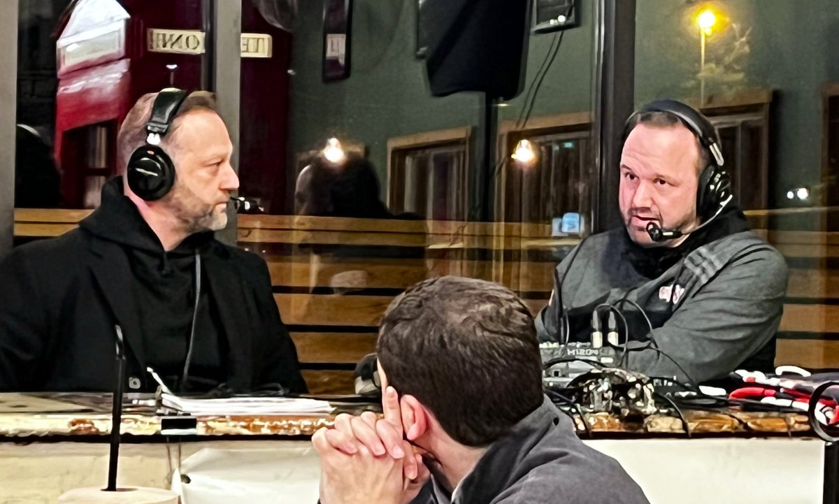 I love the new format that showcases both <a href="/AStateWB/">Arkansas State Women's Basketball</a> and <a href="/AStateMB/">Arkansas State Men’s Basketball</a> on the <a href="/1079KFIN/">The Big 107.9 KFIN</a> Live with the Red Wolves coaches show with <a href="/redwolfvoice/">Matt Stolz</a>. Great hearing from both second place squads, and <a href="/CoachBalado/">Mike Balado</a>, <a href="/Coach_Dezz/">Destinee Rogers</a>, <a href="/afelts10/">Avery Felts</a>, and Jireh Washington! Big week ahead for all!
❤️🐺🆙